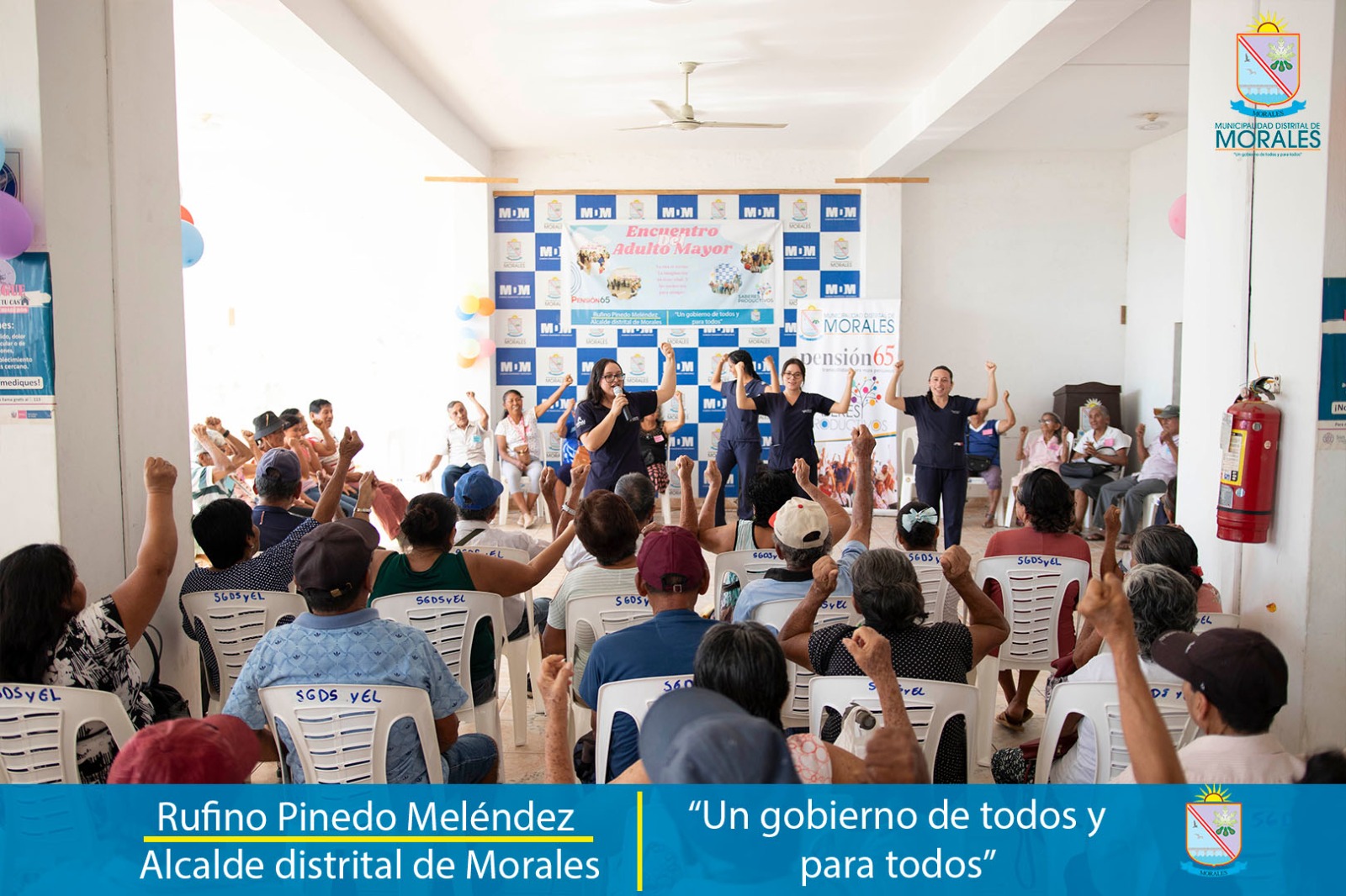 ADULTOS MAYORES DEL DISTRITO DE MORALES FORTALECEN SU AUTOESTIMA